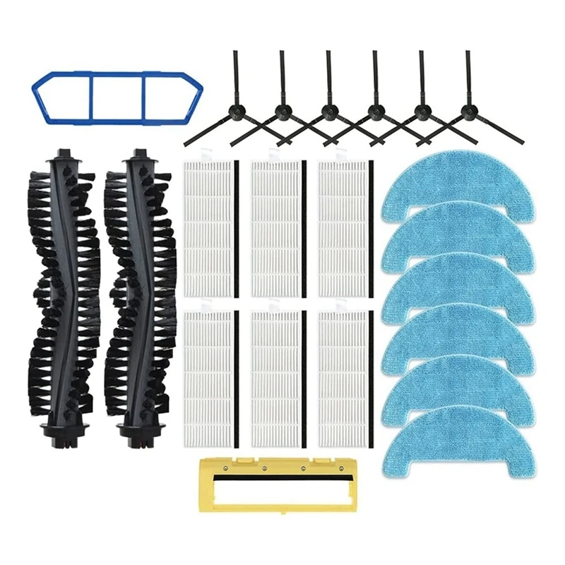 

Vacuum Cleaner Main Side Brush HEPA Filter Replacement Accessories For Ilife A4/A4S/A40/CEN550