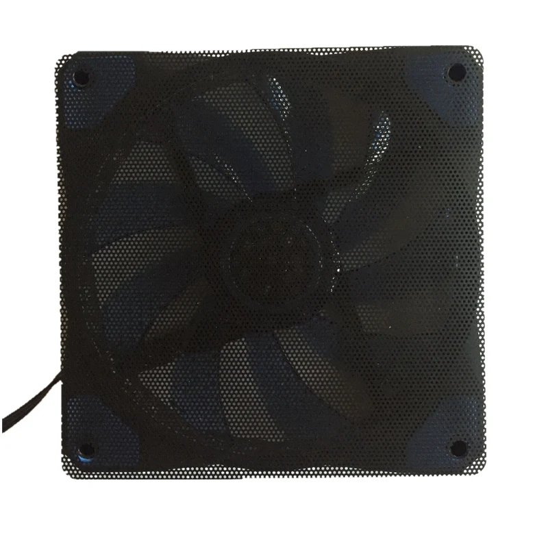 5PCS/lot 80/120/140mm Cuttable PVC PC Fan Dust Filter for Computer Hardware