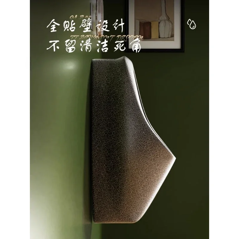 Retro color creative wall-mounted urinal automatic sensing