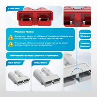 Anderson Connecto 50AMP 175AMP Battery Quick Connect Disconnect Connector Kit 12v-36V for Cable RV Truck Winch - Image 3