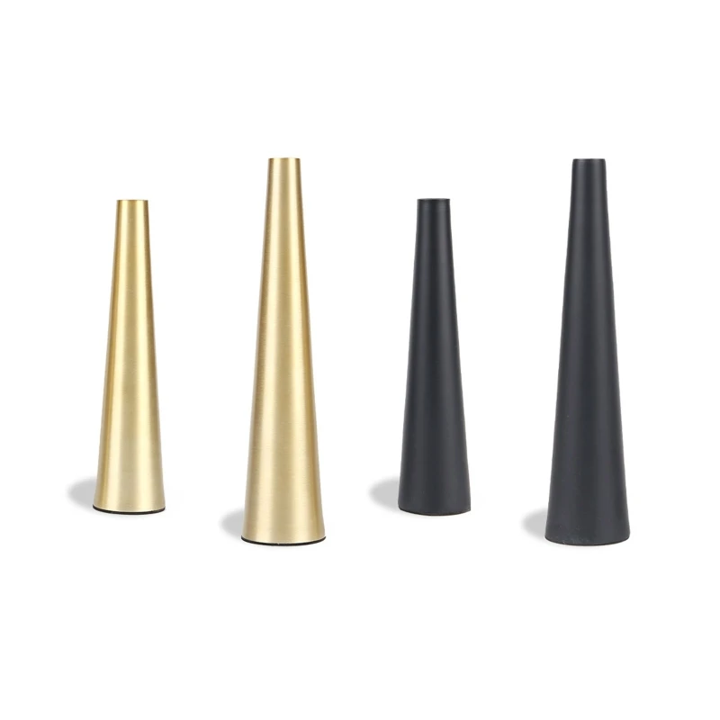 

Nordic Metal Vase Gold/Black Small Flower Vases Arrangement Flower Container