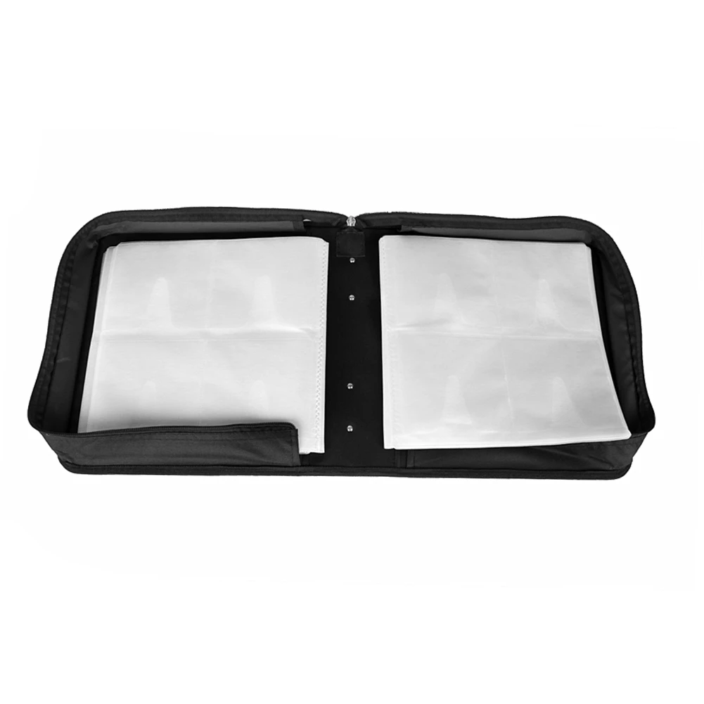 288/320/360 Disc CD DVD Storage Bag Waterproof CD DVD Wallet Holder Bag Album Disc Organizer Dustproof Media Storage Case cd dvd storage bag cd dvd storage case vinyl record storage case