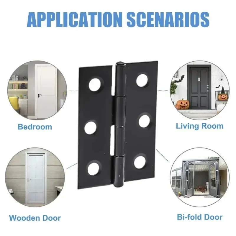 2inch Stainless Steel Door Hinges Window Cabinet Hinges Furniture Hardware
