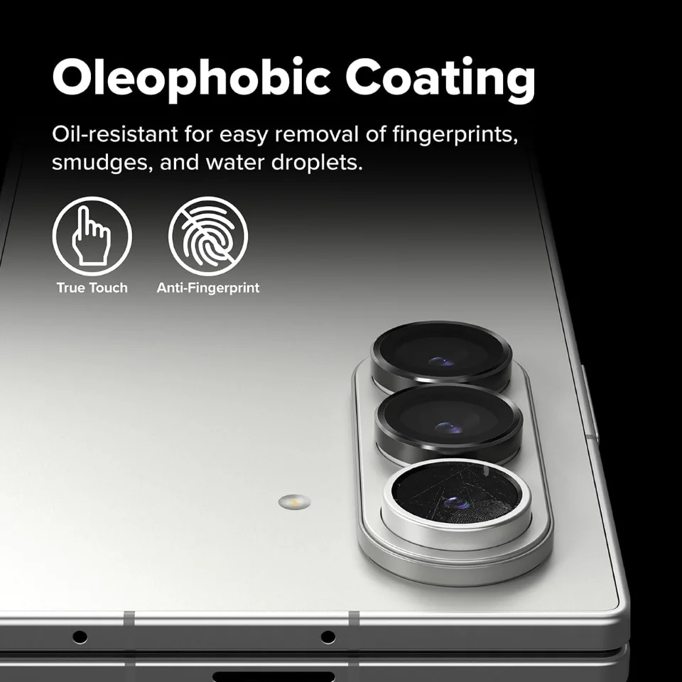 Camshield Metal Glass Camera Film Rings - Enhanced Rear Lens Protector and Locator