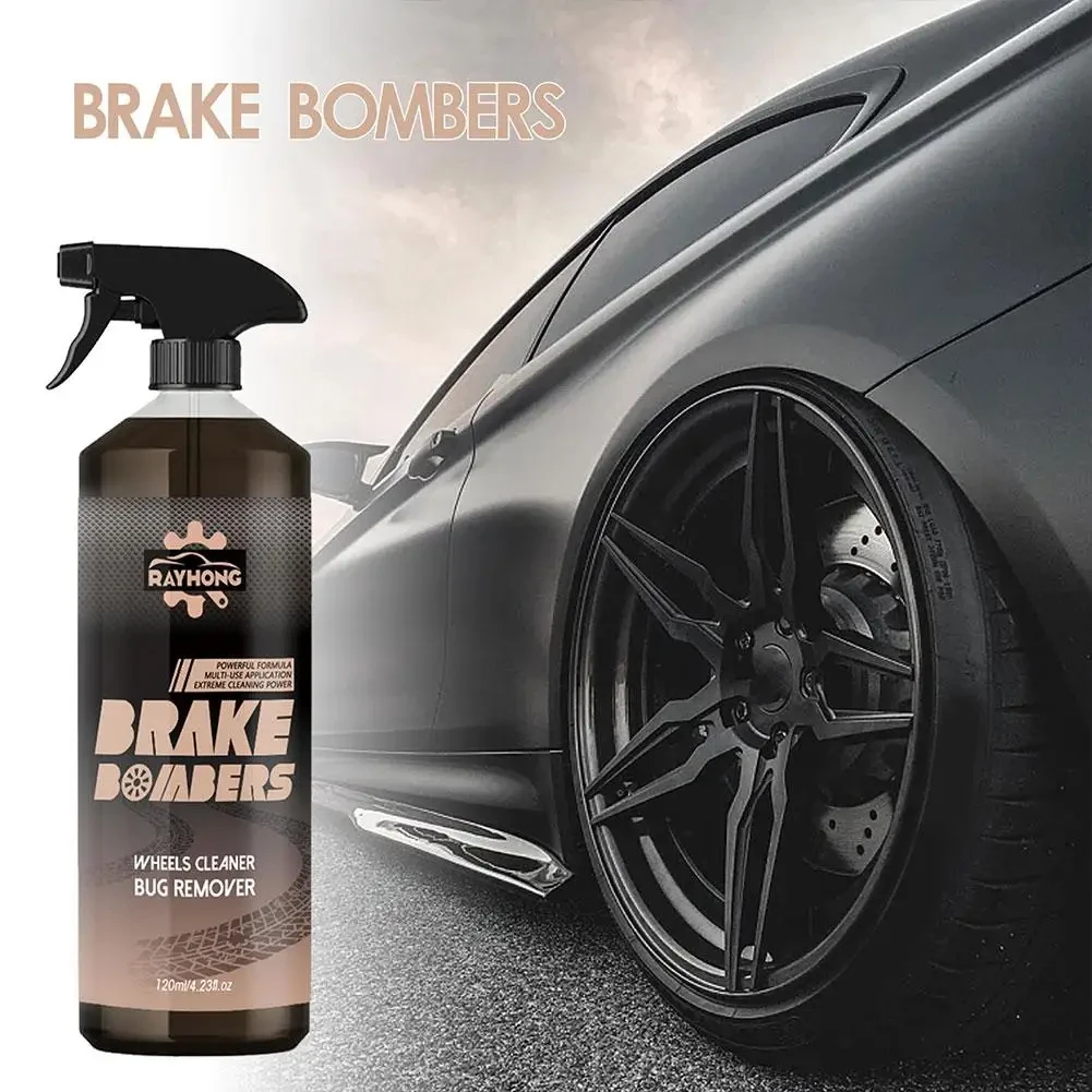 Car Wheel Cleaner Powerful Non-Acid Brake Cleaner Bug Remover Cleaning  Tires Safe On Alloy Chrome Painted Wheels For Car Truck - AliExpress