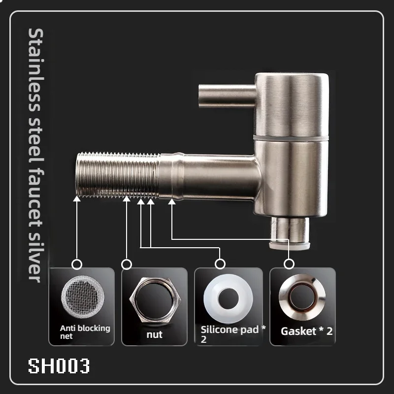 Wine Barrel-Valve Switch-Stainless Steel Juice Faucet Wine Valve-Water Dispenser Switch-Tap Beer Faucet Tap Leakproof