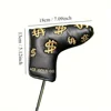1pc Fashionable Embroidered Golf Putter Cover, Golf Club Head Covers With Dollar Design 6