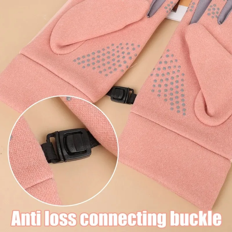 Outdoor Waterproof Mens Gloves TouchScreen Women Sport Ridding Windproof Non-Slip Gloves Winter Full Fingers Thermal Gloves 5