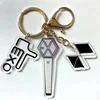 KPOP TWICE EXO Ateez Creative Three-Piece Keyring Acrylic Keychain Three Piece Set Pendant Accessories For Fans Gifts 2