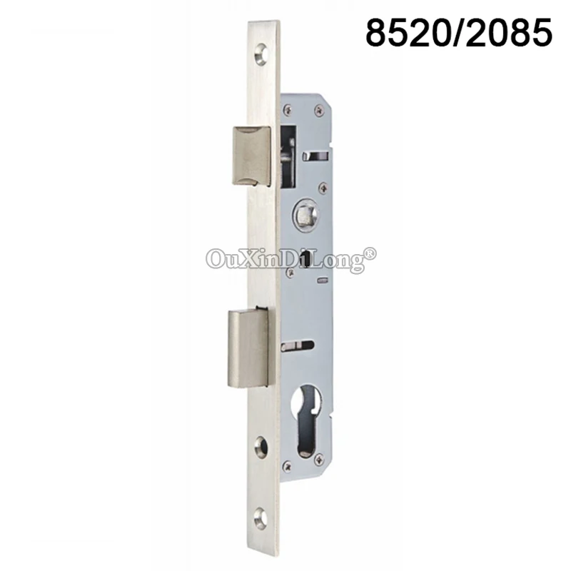 European Narrow Mortise Door Lock body 8520/8525/8530/8535 Metal Door Security Anti-theft Lockbody Lock Replacement Parts
