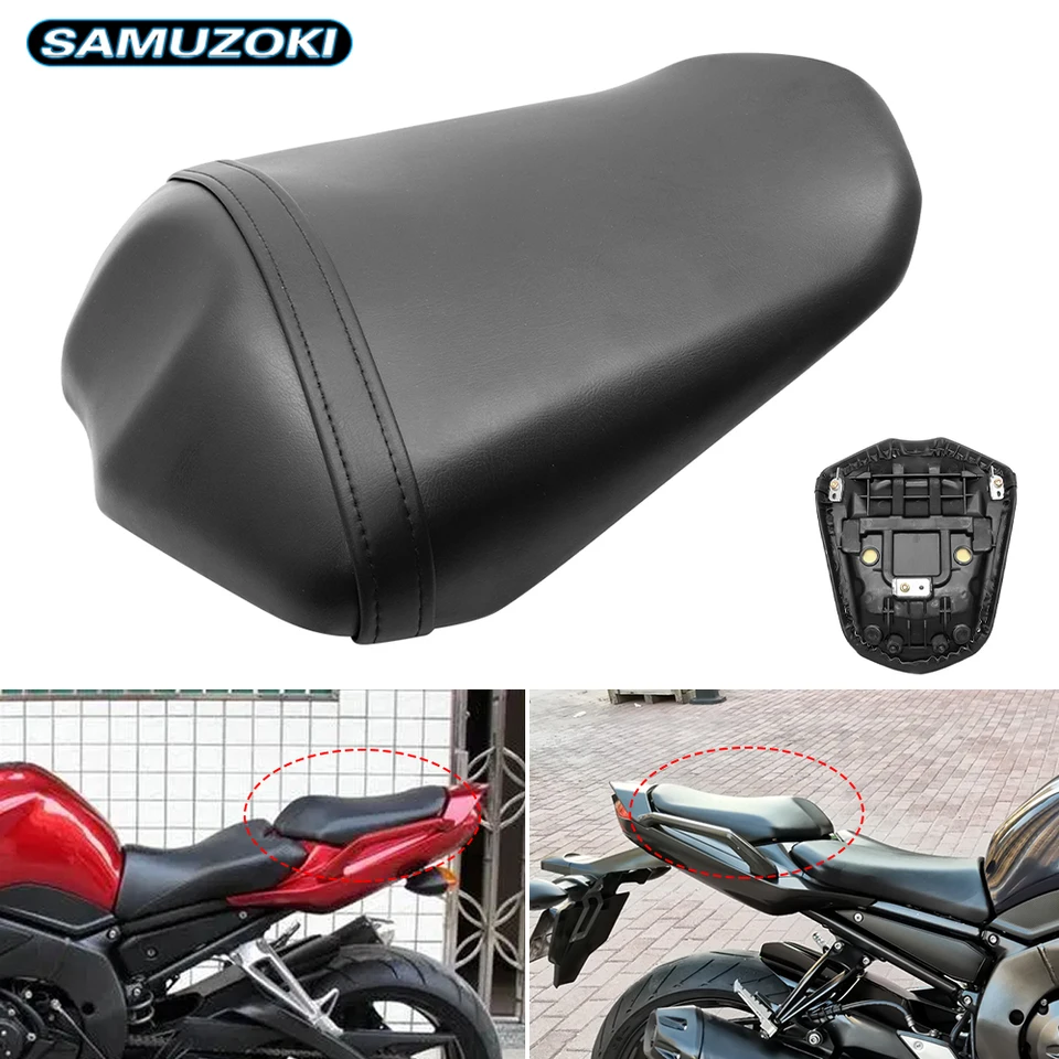 パーツ Yamaha fz1 seat Motorcycle Black Seat Rear Pillion Passenger Rear Seat Assy For