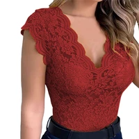 Women Tops Summer Sexy Lace Crochet Cardigan Casual Solid Color Trend Lace Hollow Out Top For Ladies - Image 6