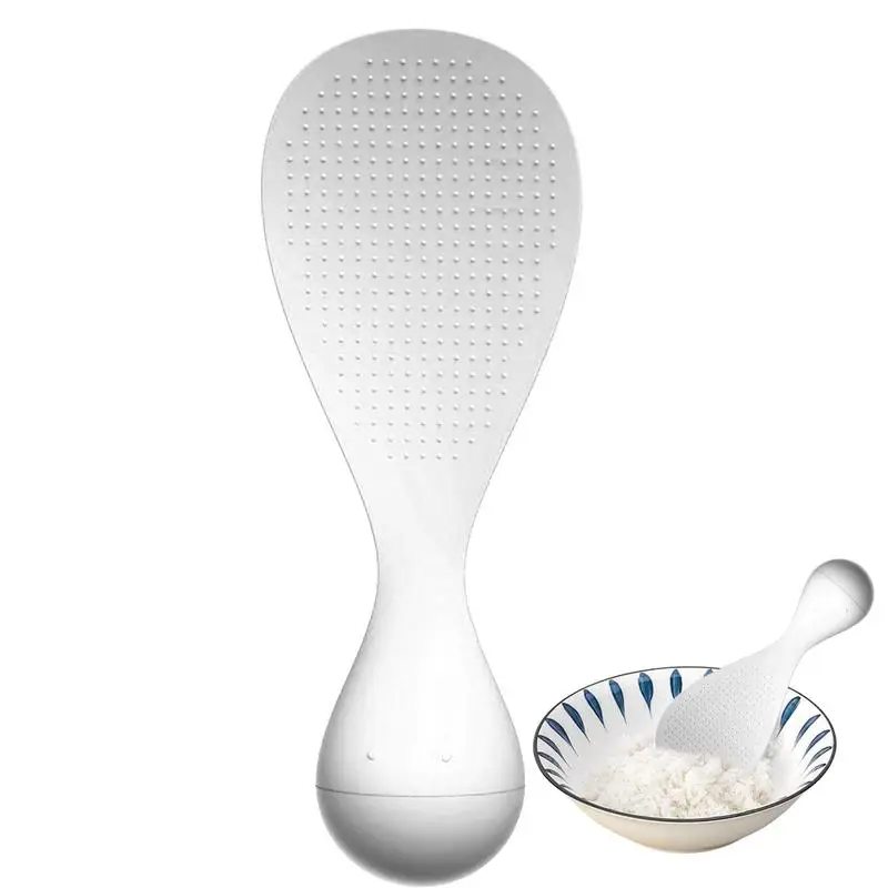 Non Stick Rice Serving Scoop Tumbler Design Rice Spoon Non Stick Cooking Spoon Multi-purpose Kitchen Tableware Cooking Spoons