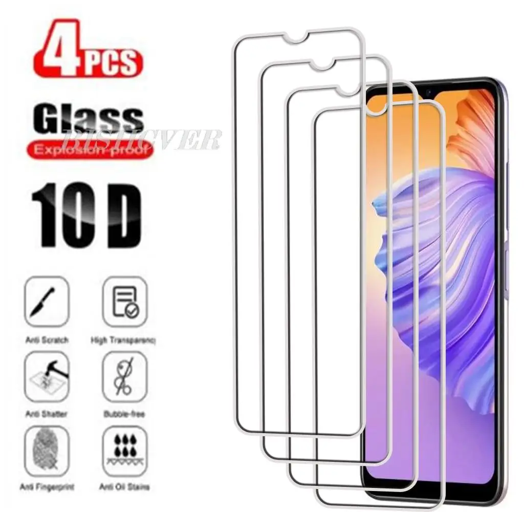 

4 шт. закаленное стекло Для Doogee N50 N50S 6,52 дюйма 2023 Doogee N 50 N50, защита экрана, стеклянная пленка для телефона 9H