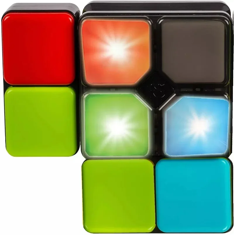 Interactive Games Flipslide Magic Cube Flip Slide Match Puzzle Toys with Light Speed Level Memory Multiplayer Modes 6