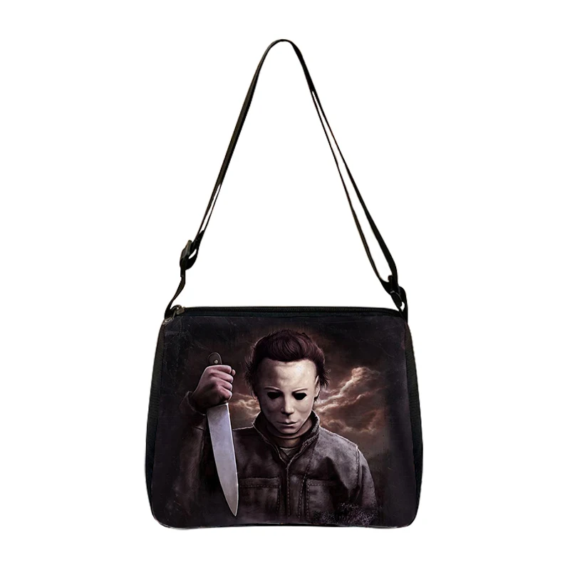 Horror Movie Character Handbag Jason / Michael Myers / Freddy Krueger Chuck Women Tote Bag Fashion Shoulder Bags