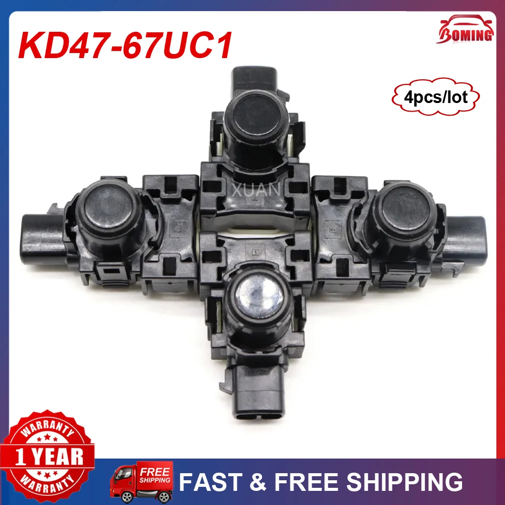 

4PCS KD47-67UC1 Car PDC Parking Bumper Reversing Radar Sensor For MAZDA 3 5 6 CX-5 Engine KD4767UC1 KD47-67-UC1