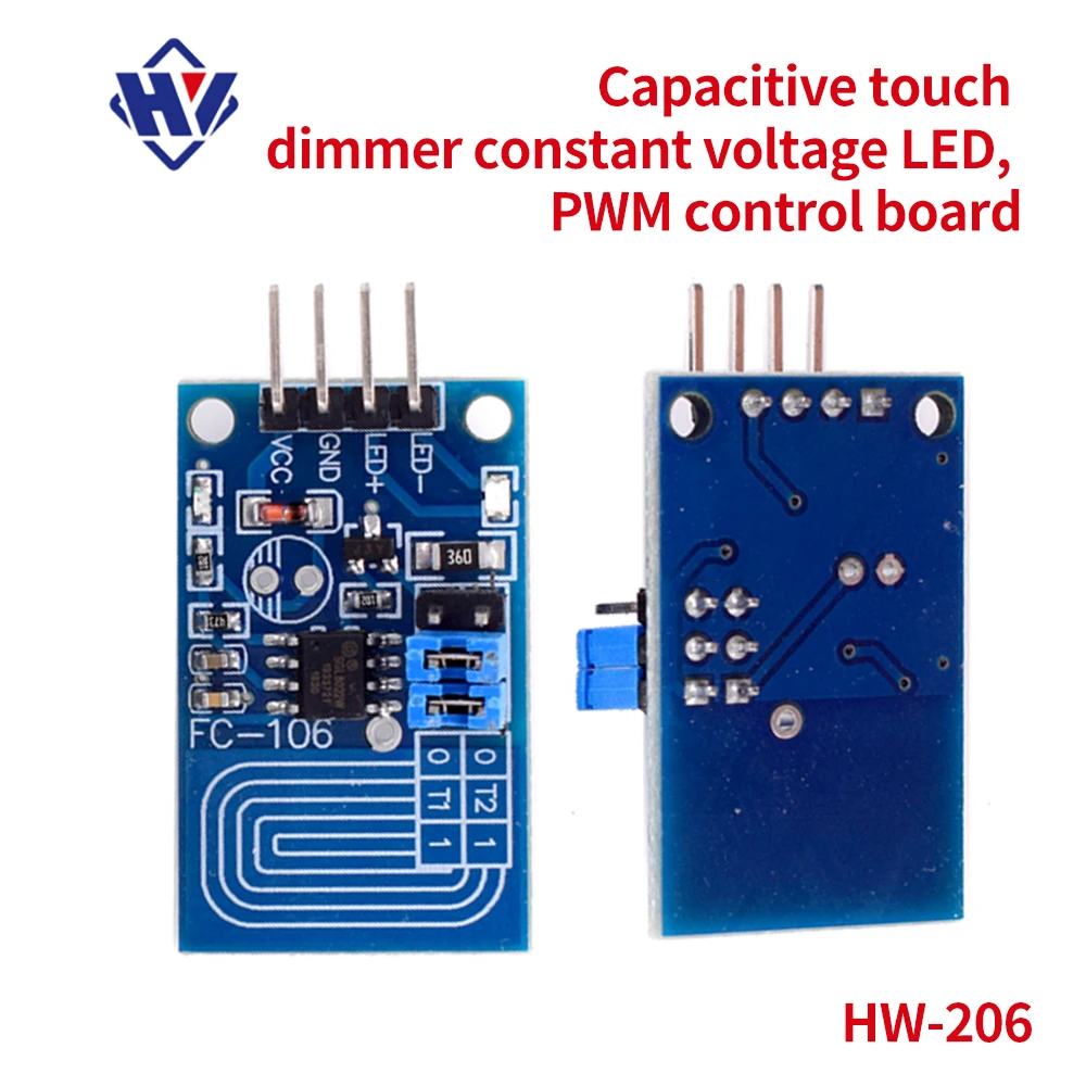 Electronics Capacitor Touch Dimmer Constant Voltage LED Stepless