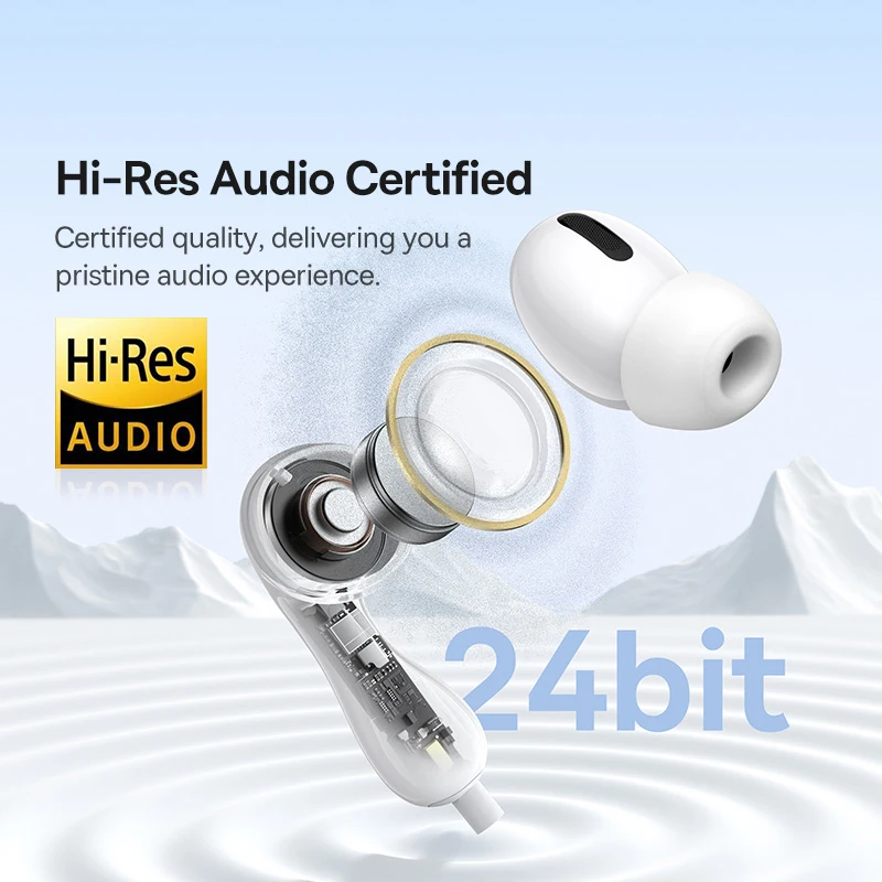 Baseus Encok CZ20/HZ20 Wired Earphone Type-C/3.5mm Jack Hi-Res Audio with Mic Wired Headset For Laptop Computer Tablet Cellphone 2