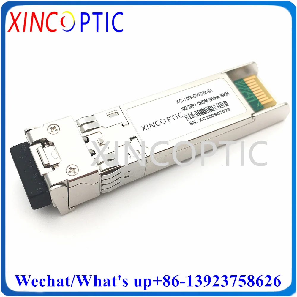 

10G 1510/1470 нм CWDM SFP + 80 км, двойной LC волоконно-оптический трансивер, SFP-10G-80KM ~ нм Дуплексный LC модуль для Mikrotik/Huawei/Cisco