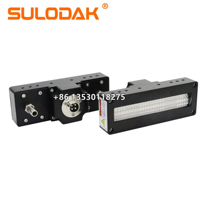 램프 UV 350W 120*20mm 디지털 프린터 UV LED 경화 램프 Epson i3200/XT800/XP600/DX7 노즐 UV 프린터 수냉식 LED UV 램프