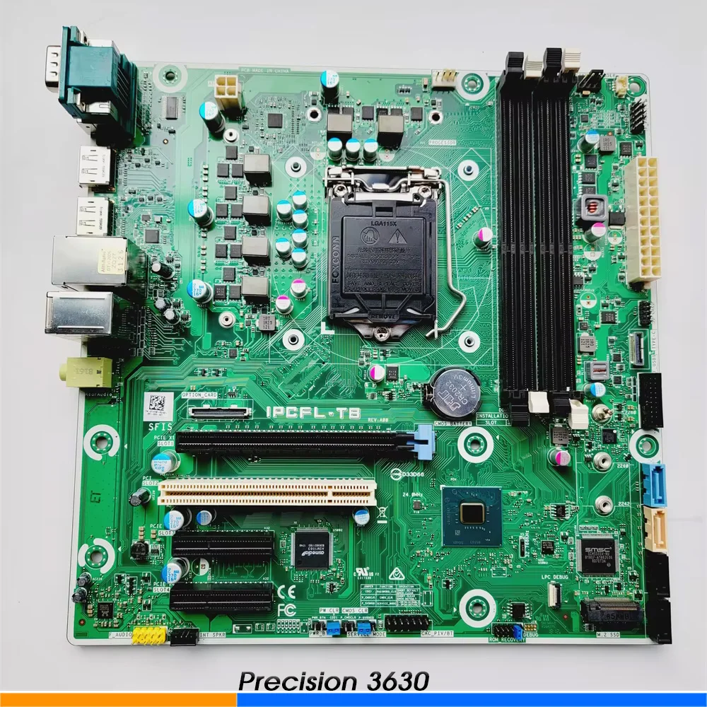 For DELL Workstation Motherboard Precision 3630 1151 0NNNCT NNNCT IPCFL-TB Supports 8th Generation CPU DDR4 Hot 2 For DELL Workstation Motherboard Precision 3630 1151 0NNNCT NNNCT IPCFL TB Supports 8th Generation CPU DDR4