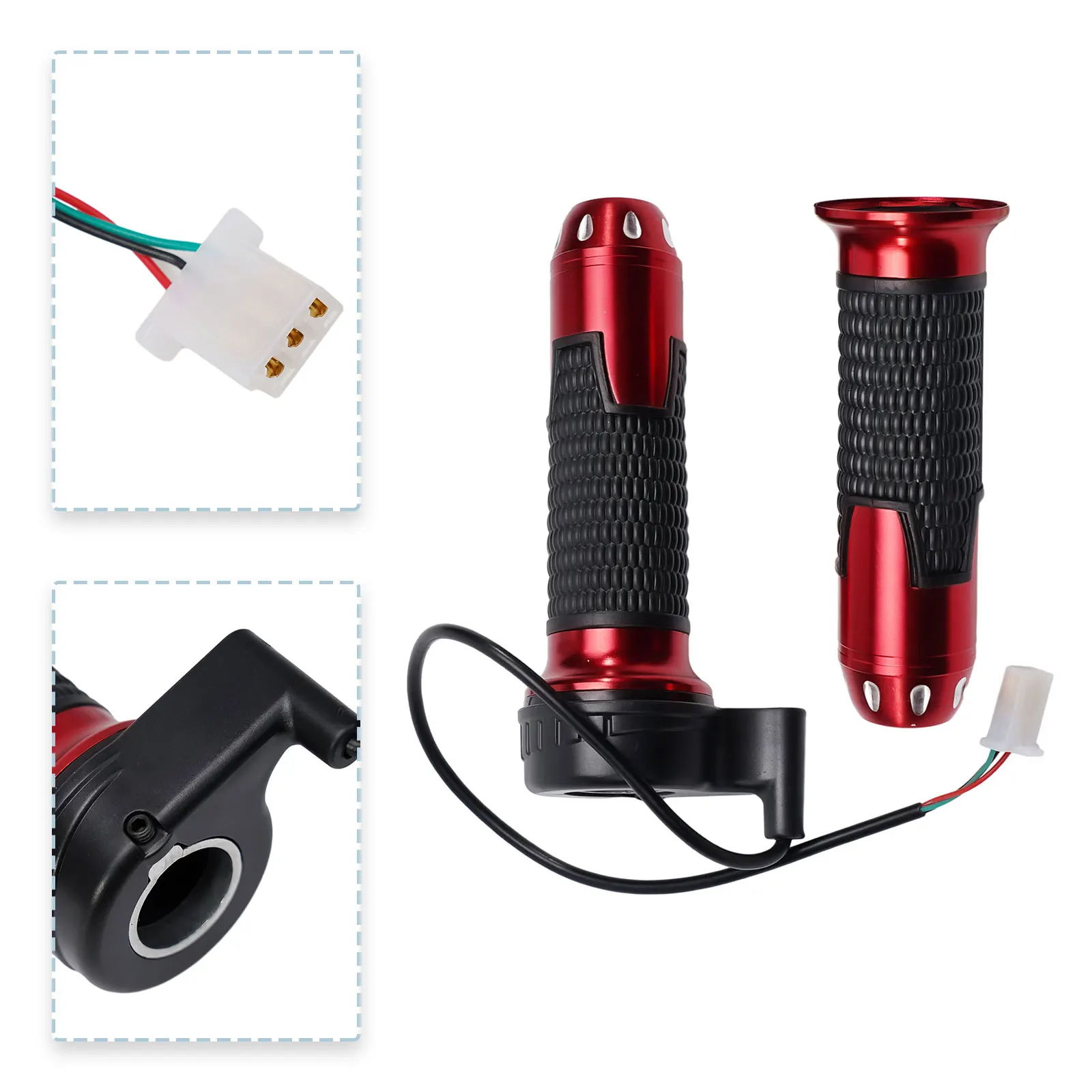 1 Paar Elektrofahrrad Twist-Throttle High/Medium/Low Speed/Forward/Reverse Elektrofahrrad Beschleuniger Fahrradteile – Detail 6
