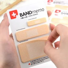 

Band Aid Type Notepad Tearable Sticky Notes Nurse Memo Pads To Do List Index Label Sticker School Stationery Office Supplie