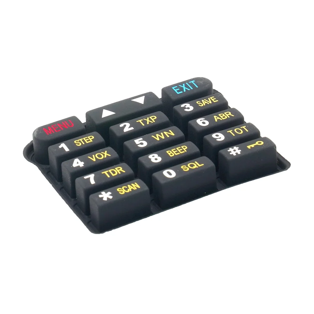Walkie Taklie UV9R Plus Numeric Keypad Keyboard For baofeng Two Way Radio Practical And Durable Easy To Use 2pcs walkie taklie uv5r numeric keypad keyboard for baofeng two way radio uv 5r uv 5ra uv 5rc uv 5re series