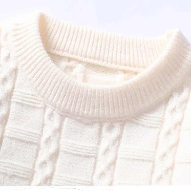 متعدد الألوان الرجال سترة جولة الرقبة تريكو الكلاس...