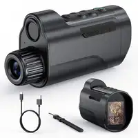 800M Infrared Starlight Sensor 1080P HD Night Vision Camera with Compass 5W IR High-Power Fill Light & 10X Digital Zoom