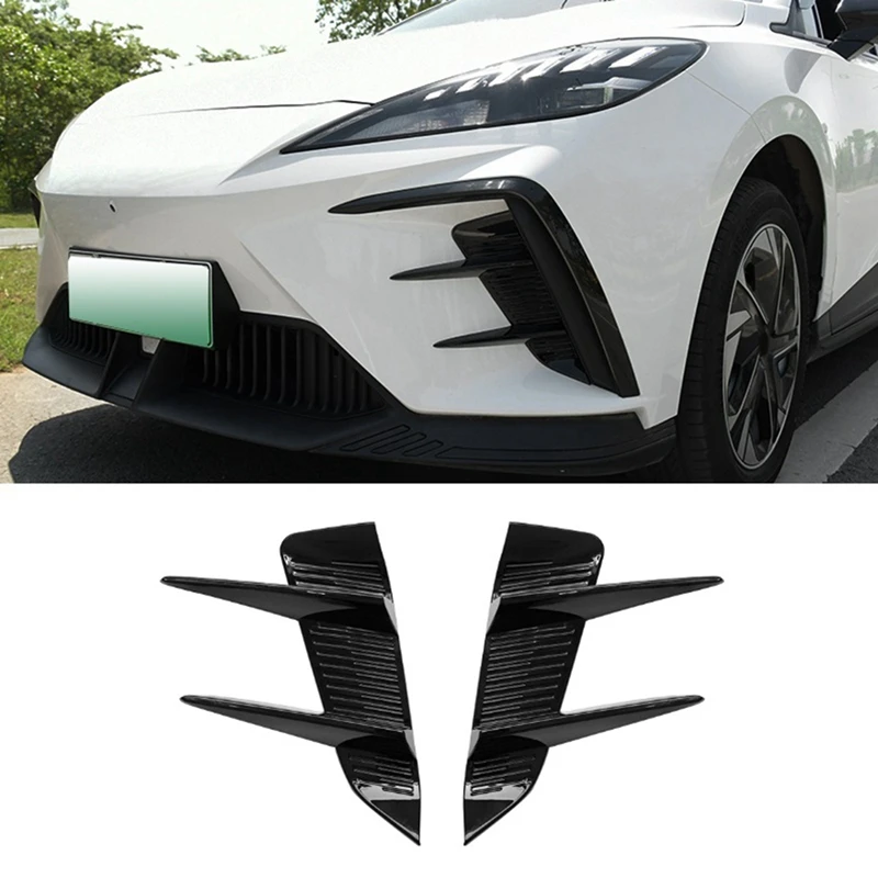 

Car Front Bumper Spoiler Side Air Vent Trim Cover Trim For MG 4 MG4 EV Mulan 2023 Accessories