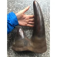 Chinese Natural beef horn sculpture, Statue 1
