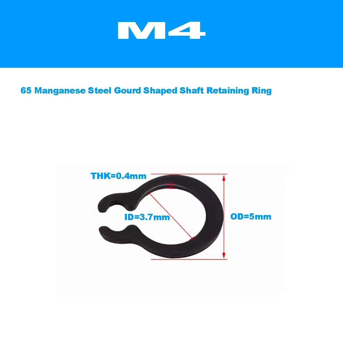 400pcs M4