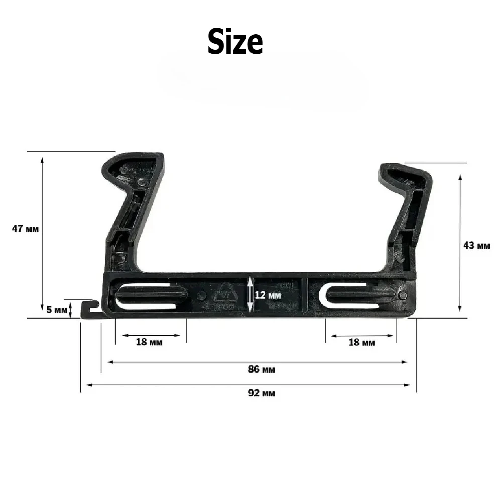 Midea 전자레인지 도어 후크 교체 부품 AM820CMF Vitek VT-1680W용 1개