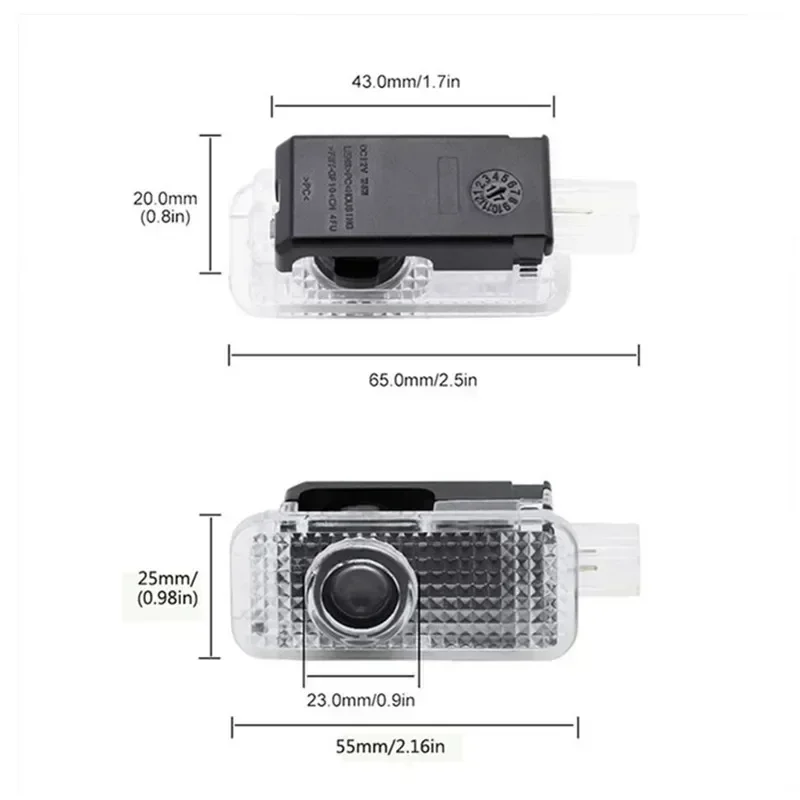 Audi LED HD Projector Welcome Light
