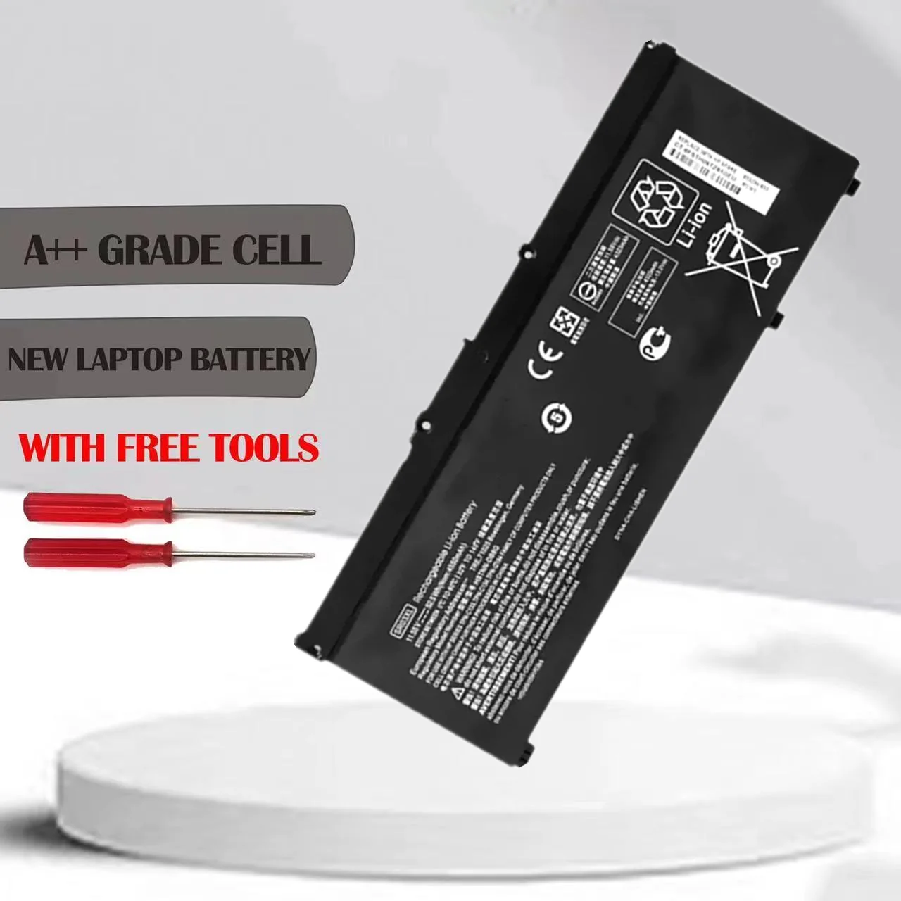 Nuova Batteria Per Laptop Sr03Xl Per Hp L08934-2B1 L08855-855 Omen 15-Ce, Muslimion Gaming 15-Cx0096Tx,Cx0006Nt