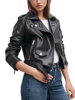 Short Leather Jacket 1
