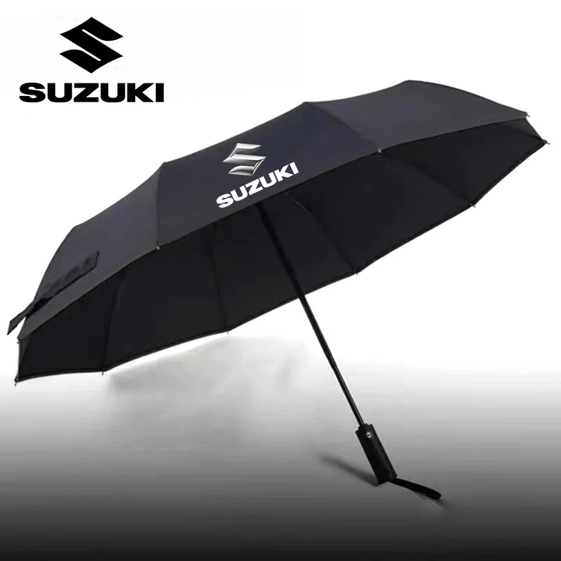 Car Automatic Folding Windproof Sunshade Umbrella For Suzuki S-Cross Swift SX4 Vitara Jimny Grand-Vitara Ciaz Celerio Lgnis Alto