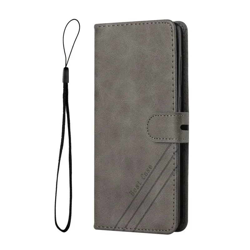 Luxury Leather Flip Wallet Cover