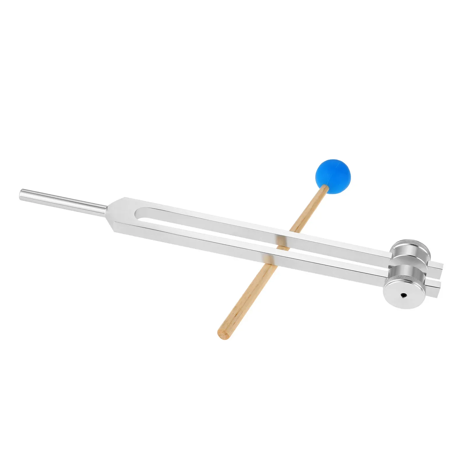Aluminum Alloy 68.05Hz Tuning Fork with Silicone Hammer Bag for Solfeggio DNA Repair Healing Musical Instrument Sound Therapy musical percussion instrument