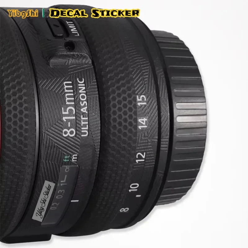 Canon EF 8-15mm F4 L USM 안티 스크래치 카메라 렌즈 스티커 코트 랩 보호 필름 바디 프로텍터 스킨 커버 8-15/4 f4L
