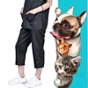 Anti Hair Pet Grooming Work Clothes Long Trousers Cropped Pants Waterproof Shorts  Hair Salon Barber Shop Uniforms 4