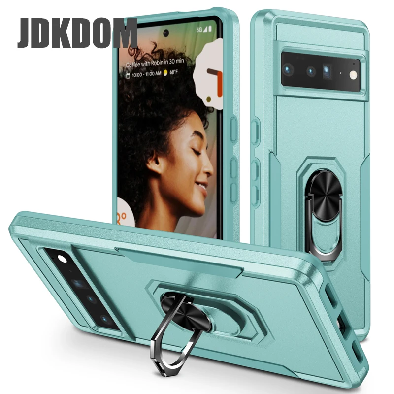 Military Grade Shockproof Armor Bracket Phone Case by JDKDOM
