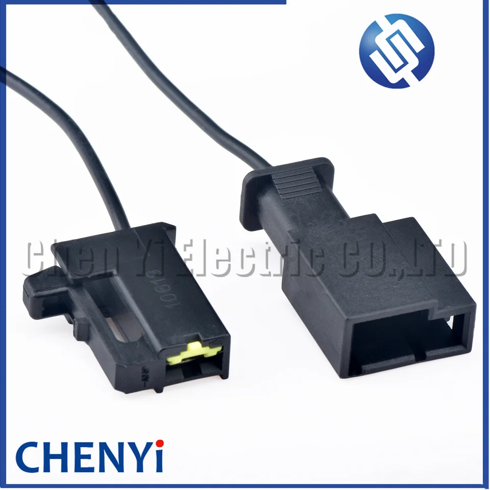 2pcs 1-Way Horn Connector Compatible With Horn Toyota Lexus Scion Plug 90980-10619 9098010619 01020101001835