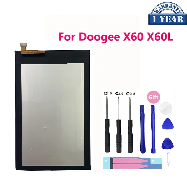 하이 퀄리티 Dougee X60 L 배터리 교체용 정품