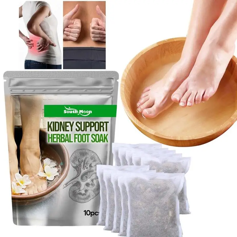 10pcs/bag Herbal Foot Cleansing Soak Leg Slimming Foot Bath Natural