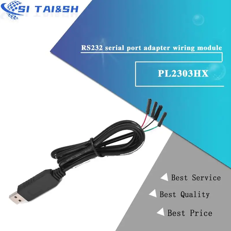 1pcs PL2303HX USB Transfer to TTL RS232 Serial Port Adapter Cable
