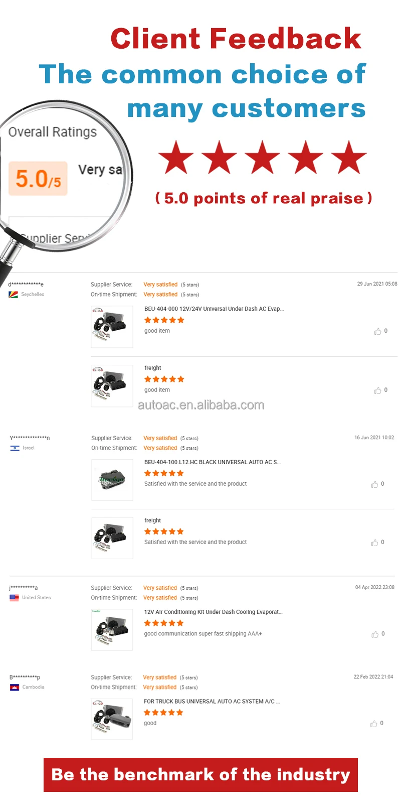 Description Picture 4 of itemUniversal cooling 12v under dash air conditioner electric compressor electrical air conditioning kit 4 hose