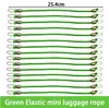 Elastic Bungee Cord 25-30cm Stretch Tie Tent Heavy Duty Luggage Strap Rope Hooks 4mm Latex Mini Rope Camping Outdoor Accessories